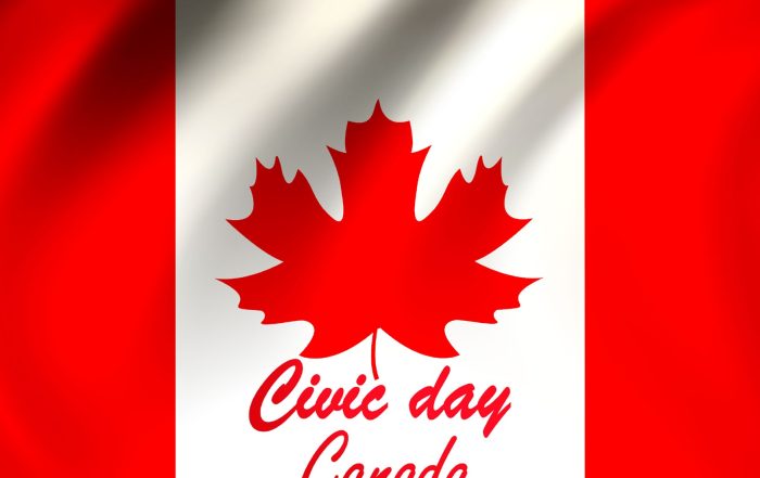 Civic Holiday Wishes From Waterloo Dental Centre